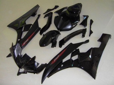 2006-2007 OEM Style Black Yamaha YZF R6 Motorcycle Fairings UK