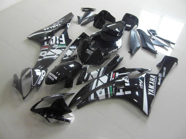 2006-2007 Black Fiat Yamaha YZF R6 Bike Fairing UK 2006-2007 Black Fiat Yamaha YZF R6 Bike Fairing UK