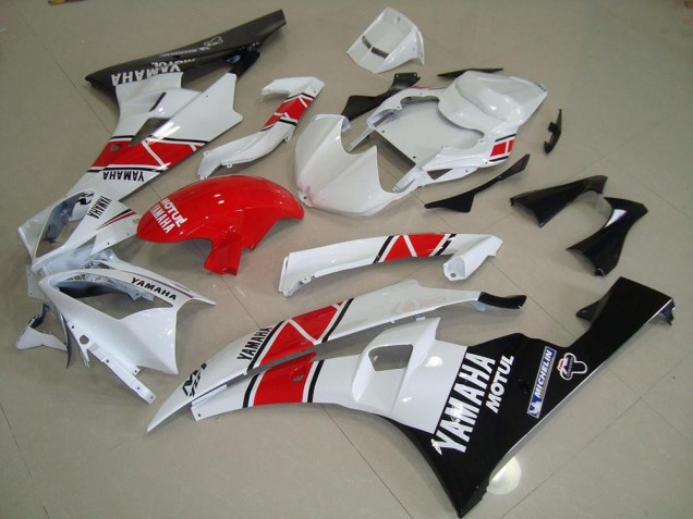 2006-2007 Red White Black Yamaha YZF R6 Motor Fairings UK 2006-2007 Red White Black Yamaha YZF R6 Motor Fairings UK