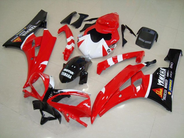 2006-2007 Santander Yamaha YZF R6 Motorcylce Fairings UK 2006-2007 Santander Yamaha YZF R6 Motorcylce Fairings UK