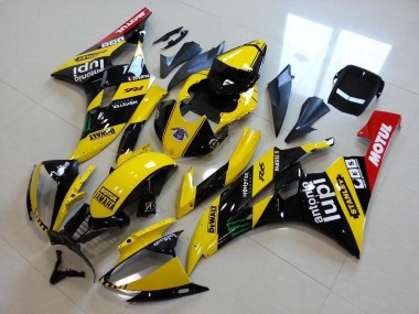 2006-2007 Yellow Monster Lupi Yamaha YZF R6 Motorcycle Fairing Kits UK