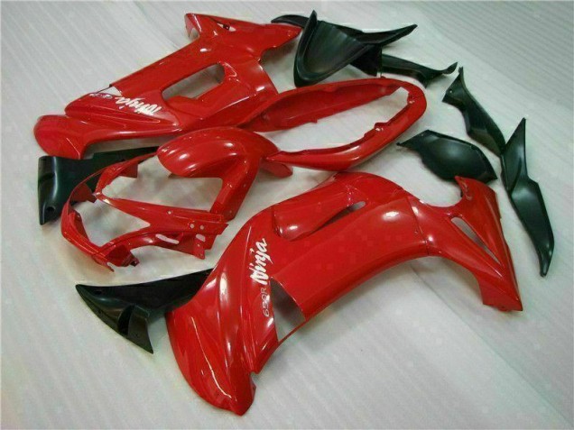 2006-2008 Glossy Red Kawasaki EX650 Motorbike Fairing UK 2006-2008 Glossy Red Kawasaki EX650 Motorbike Fairing UK