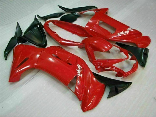 2006-2008 Glossy Red Kawasaki EX650 Motorbike Fairing UK 2006-2008 Glossy Red Kawasaki EX650 Motorbike Fairing UK