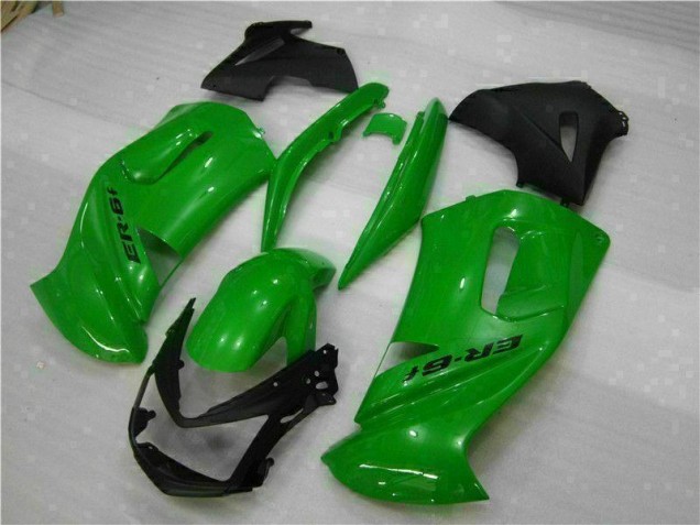2006-2008 Green Kawasaki EX650 Motorcycle Fairing Kit UK 2006-2008 Green Kawasaki EX650 Motorcycle Fairing Kit UK