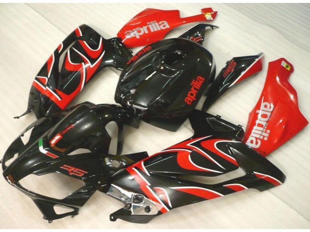 2006-2011 Black Red Aprilia RS125 Motorcylce Fairings UK