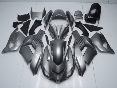 2006-2011 Glossy Grey Kawasaki ZX14R ZZR1400 Replacement Motorcycle Fairings UK