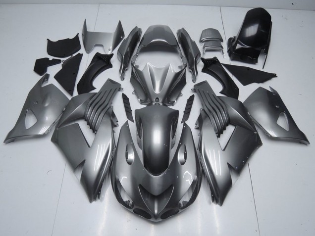 2006-2011 Glossy Grey Kawasaki ZX14R ZZR1400 Replacement Motorcycle Fairings UK 2006-2011 Glossy Grey Kawasaki ZX14R ZZR1400 Replacement Motorcycle Fairings UK