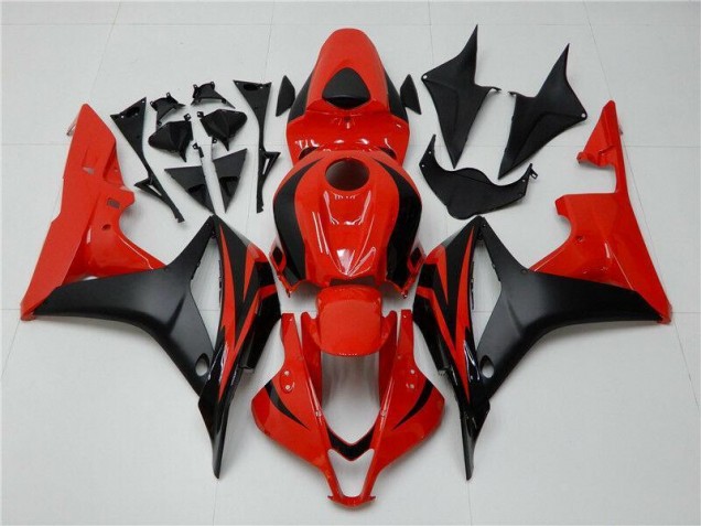 2007-2008 Black Red Honda CBR600RR Motorcycle Fairing Kit UK 2007-2008 Black Red Honda CBR600RR Motorcycle Fairing Kit UK