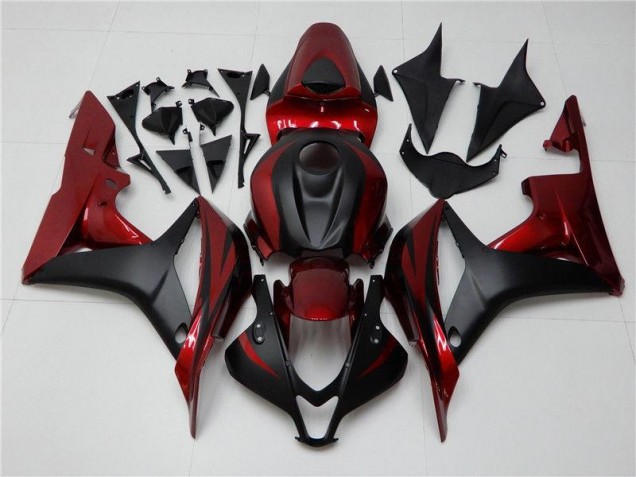 2007-2008 Red Black Honda CBR600RR Bike Fairing UK 2007-2008 Red Black Honda CBR600RR Bike Fairing UK
