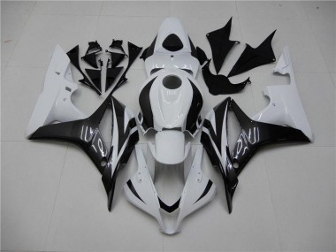 2007-2008 White Black Honda CBR600RR Motorbike Fairing UK