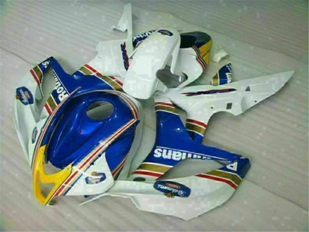 2007-2008 Blue Honda CBR600RR Motorcycle Fairings Kits UK 2007-2008 Blue Honda CBR600RR Motorcycle Fairings Kits UK