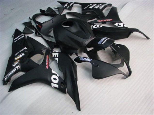 2007-2008 Black Repsol Honda CBR600RR Motorbike Fairing UK 2007-2008 Black Repsol Honda CBR600RR Motorbike Fairing UK
