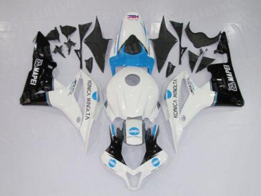 2007-2008 White Blue Black Honda CBR600RR Motorbike Fairing Kits UK