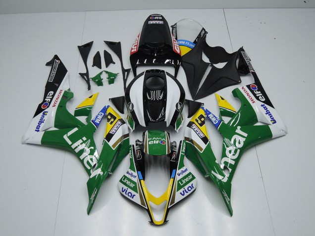 2007-2008 Green Liner Honda CBR600RR Motorbike Fairing UK 2007-2008 Green Liner Honda CBR600RR Motorbike Fairing UK