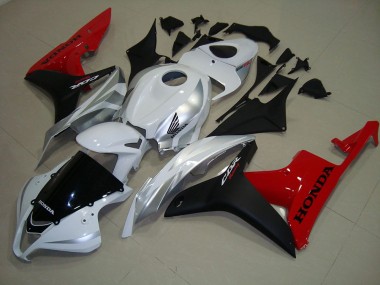2007-2008 White Black Red Honda CBR600RR Bike Fairing UK