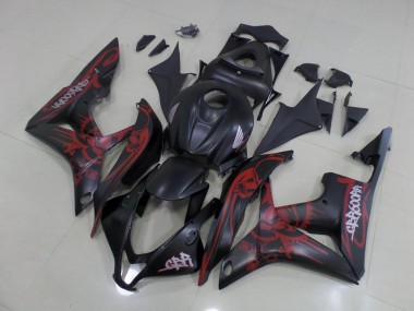 2007-2008 Black Red Honda CBR600RR Motorcycle Bodywork UK