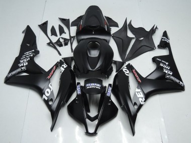 2007-2008 Matte Black Repsol Honda CBR600RR Motorcyle Fairings UK