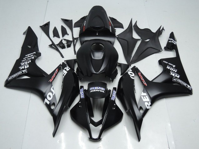 2007-2008 Matte Black Repsol Honda CBR600RR Motorcyle Fairings UK 2007-2008 Matte Black Repsol Honda CBR600RR Motorcyle Fairings UK