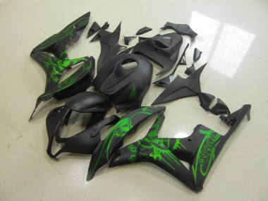 2007-2008 Green Skull Honda CBR600RR Motor Fairings UK