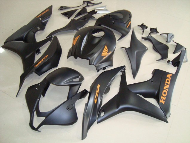 2007-2008 Matte Black Honda CBR600RR Bike Fairing UK 2007-2008 Matte Black Honda CBR600RR Bike Fairing UK