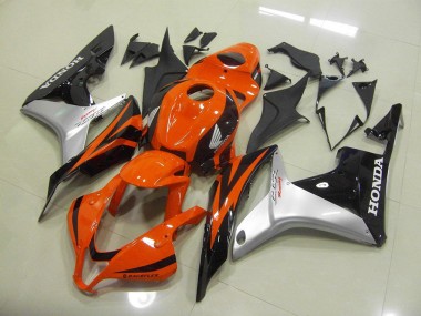 2007-2008 Orange Silver Black Honda CBR600RR Moto Fairings UK