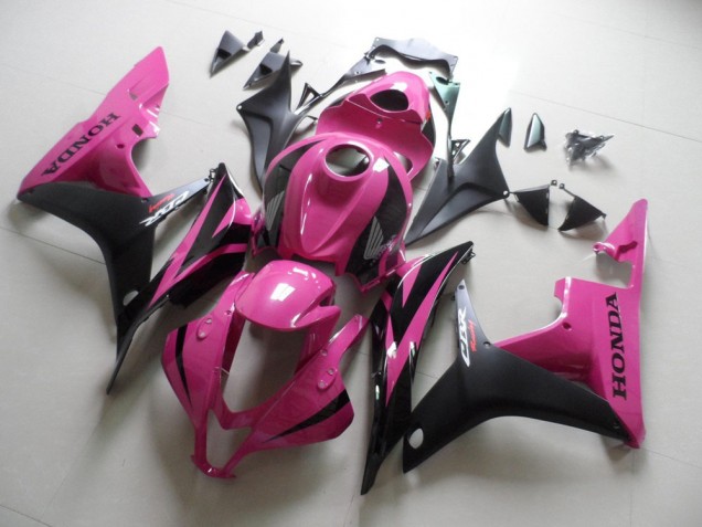 2007-2008 Pink Black Honda CBR600RR Motorbike Fairings UK 2007-2008 Pink Black Honda CBR600RR Motorbike Fairings UK
