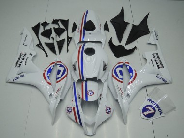 2007-2008 White Honda CBR600RR Motor Bike Fairings UK