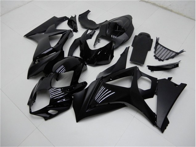 2007-2008 Glossy Matte Black Suzuki GSXR 1000 K7 Replacement Fairings UK 2007-2008 Glossy Matte Black Suzuki GSXR 1000 K7 Replacement Fairings UK