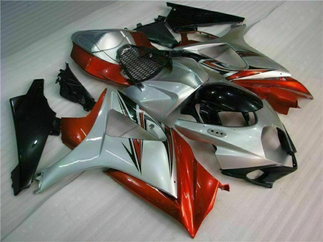 2007-2008 Brown Silver Suzuki GSXR 1000 K7 Motorbike Fairings UK 2007-2008 Brown Silver Suzuki GSXR 1000 K7 Motorbike Fairings UK
