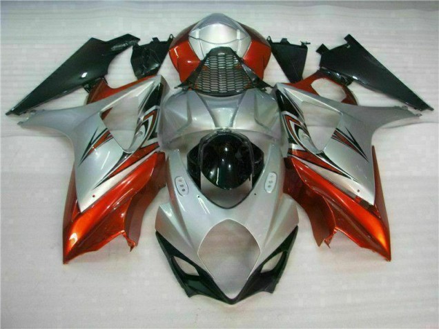 2007-2008 Brown Silver Suzuki GSXR 1000 K7 Motorbike Fairings UK 2007-2008 Brown Silver Suzuki GSXR 1000 K7 Motorbike Fairings UK