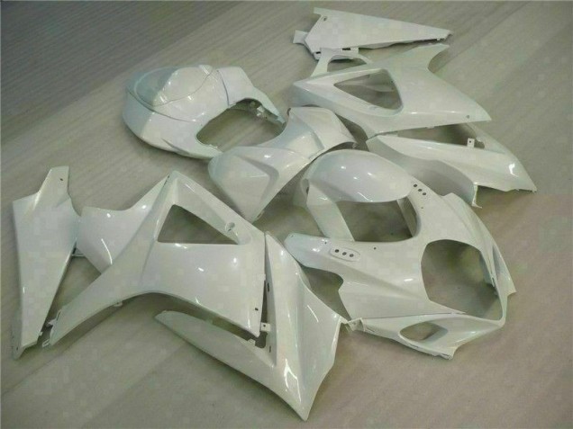 2007-2008 White Suzuki GSXR 1000 K7 Motorcycle Fairing UK 2007-2008 White Suzuki GSXR 1000 K7 Motorcycle Fairing UK