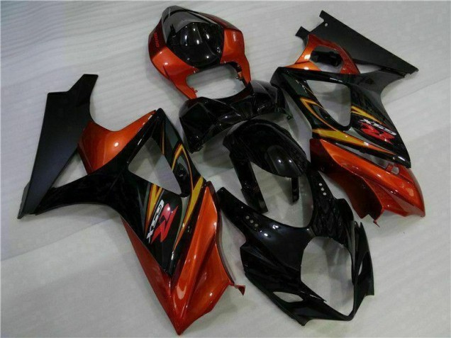 2007-2008 Black Suzuki GSXR 1000 K7 Motorcycle Fairing Kit UK 2007-2008 Black Suzuki GSXR 1000 K7 Motorcycle Fairing Kit UK