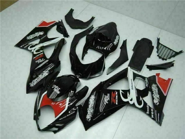 2007-2008 Black Suzuki GSXR 1000 K7 Bike Fairing UK 2007-2008 Black Suzuki GSXR 1000 K7 Bike Fairing UK