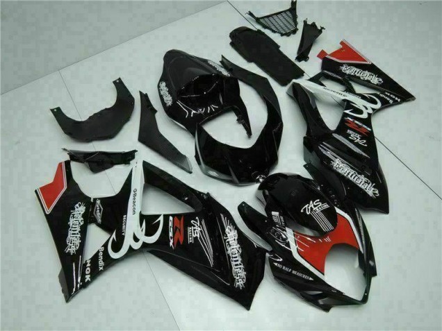 2007-2008 Black Suzuki GSXR 1000 K7 Bike Fairing UK 2007-2008 Black Suzuki GSXR 1000 K7 Bike Fairing UK