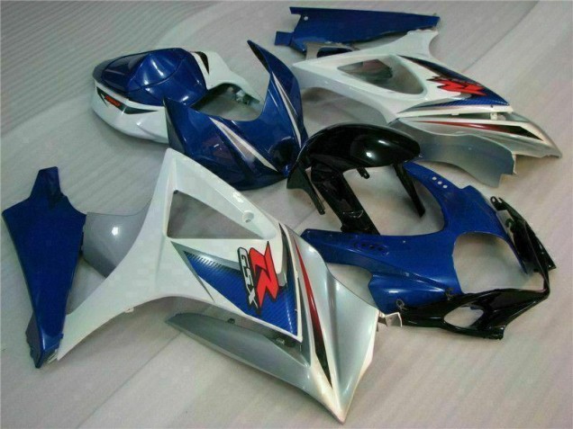 2007-2008 Blue White Suzuki GSXR 1000 K7 Bike Fairings UK 2007-2008 Blue White Suzuki GSXR 1000 K7 Bike Fairings UK
