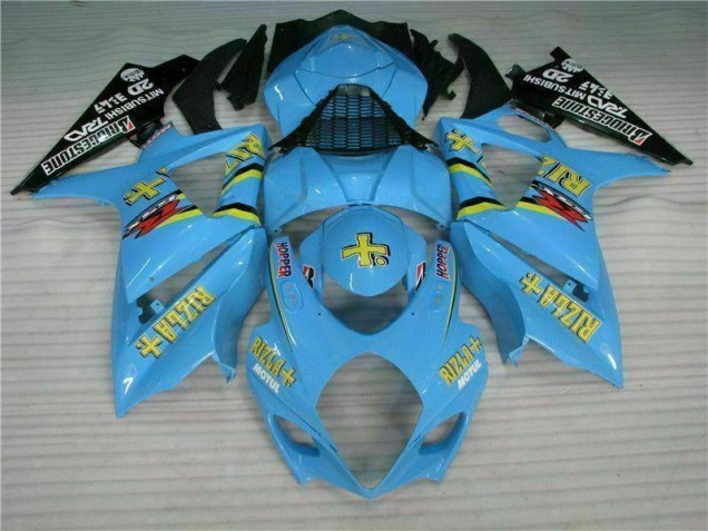 2007-2008 Blue Suzuki GSXR 1000 K7 Motorbike Fairing UK 2007-2008 Blue Suzuki GSXR 1000 K7 Motorbike Fairing UK