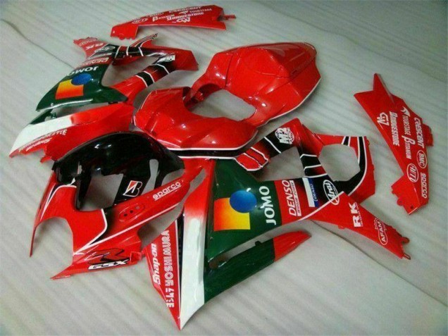 2007-2008 Red Suzuki GSXR 1000 K7 Replacement Motorcycle Fairings UK 2007-2008 Red Suzuki GSXR 1000 K7 Replacement Motorcycle Fairings UK