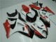 2007-2008 Red White Suzuki GSXR 1000 K7 Motorcycle Bodywork UK 2007-2008 Red White Suzuki GSXR 1000 K7 Motorcycle Bodywork UK