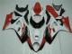 2007-2008 Red White Suzuki GSXR 1000 K7 Motorcycle Bodywork UK 2007-2008 Red White Suzuki GSXR 1000 K7 Motorcycle Bodywork UK