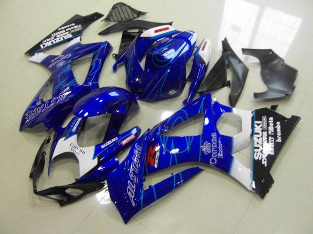 2007-2008 Blue Corona Suzuki GSXR 1000 K7 Bike Fairings UK 2007-2008 Blue Corona Suzuki GSXR 1000 K7 Bike Fairings UK