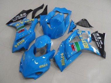 2007-2008 Blue Rizla Race Suzuki GSXR 1000 K7 Motor Bike Fairings UK