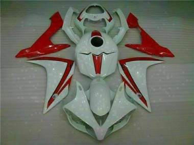 2007-2008 White Red Yamaha YZF R1 Motorbike Fairing UK