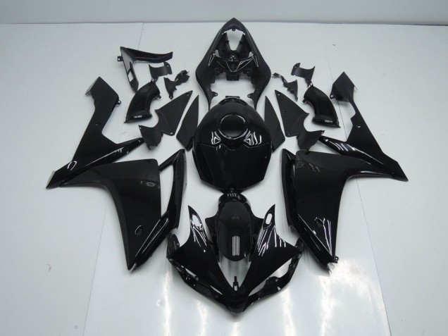 2007-2008 Glossy Black Yamaha YZF R1 Motorcycle Fairing Kit UK 2007-2008 Glossy Black Yamaha YZF R1 Motorcycle Fairing Kit UK
