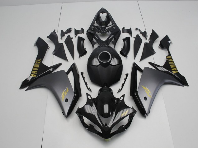 2007-2008 Grey Black Yamaha YZF R1 Bike Fairing UK 2007-2008 Grey Black Yamaha YZF R1 Bike Fairing UK