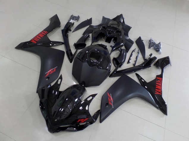 2007-2008 Matte Black Red Yamaha YZF R1 Motorbike Fairing UK 2007-2008 Matte Black Red Yamaha YZF R1 Motorbike Fairing UK