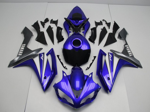 2007-2008 Blue White Yamaha YZF R1 Bike Fairing Kit UK 2007-2008 Blue White Yamaha YZF R1 Bike Fairing Kit UK