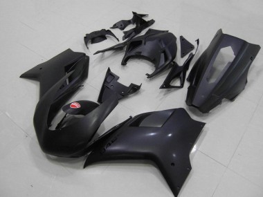 2007-2014 Matte Black Racing Verision Ducati 848 1098 1198 Bike Fairings UK