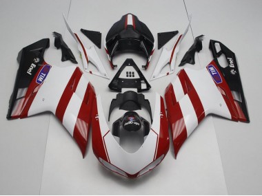 2007-2014 Generali with No Logo Ducati 848 1098 1198 Motorcycle Fairings Kits UK