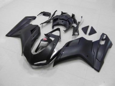 2007-2014 Matte Black Black Sticker Ducati 848 1098 1198 Motorcycle Fairing UK
