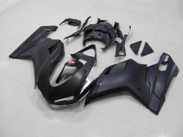 2007-2014 Matte Black Black Sticker Ducati 848 1098 1198 Motorcycle Fairing UK